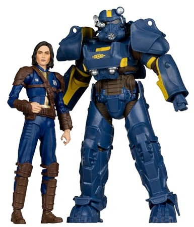 McFarlane Fallout 4 T-60 Vault Tec and Sole Survivor 2 Pack Toys