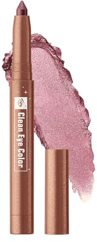 Pennarello per ombretto, rosa e crema, eyeliner, impermeabile, Shimmer Eyeshadow Stick, durevole e resistente alle sbavature, matita per ombretto senza rughe, trucco liscio
