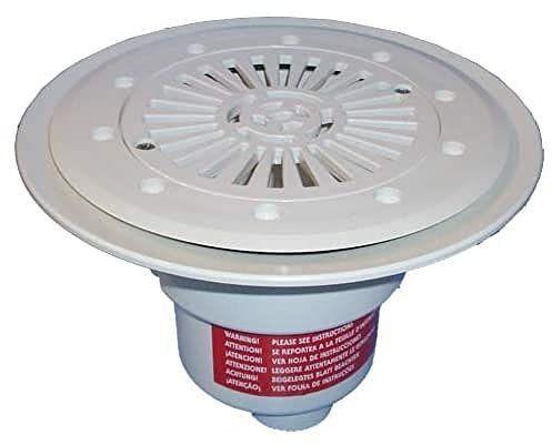 SUMIDERO PISC. PREF. ABS Ø290 mm SAL. 1 ½''