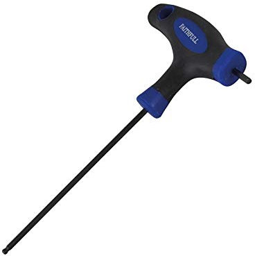 Faithfull HK40MT 4mm Ball Ended T-Handle Hexagon Key