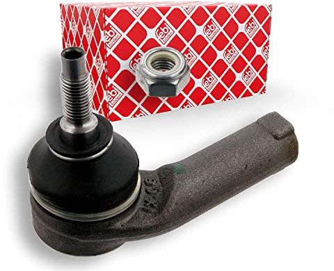 febi bilstein 18215 Spurstangenendstück mit Sicherungsmutter, 1 Stück | Kompatibel mit: ALFA ROMEO 147, 156, 156 Sportwagon, 166, GT, LANCIA THESIS