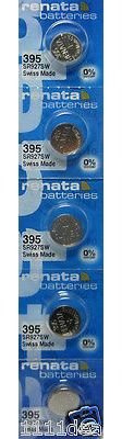 renata 395 SR927SW 1PACK X (10PCS) Silver 1.55V Watch battery Made in swiss