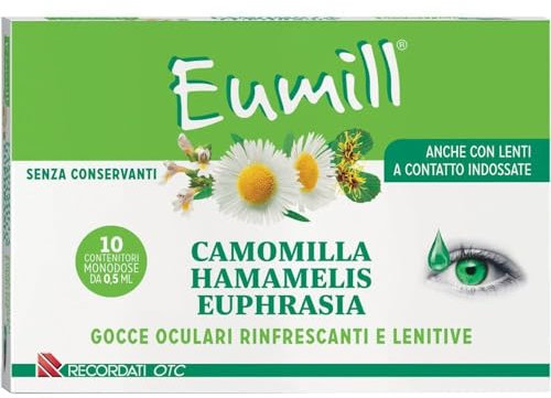 RECORDATI Eumill Gtt Ocul mono 10pz, 10 unità, 1