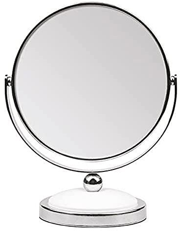 Titania Miroir cosmétique Rond sur Pied avec Miroir Normal et grossissement 5X 432 g