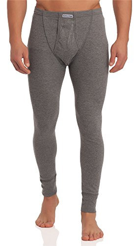 Timone Herren Lange Unterhose (Melange, S)