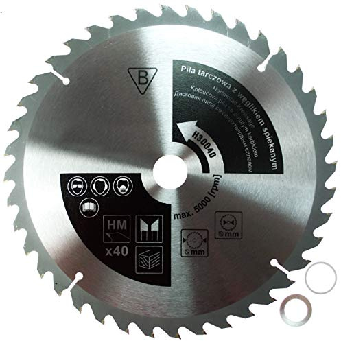 Kreissägeblatt Stahlkreissäge 315x40x30 Dedra H31540 mit Reduzierring 30/25mm 30/20 mm