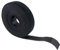 Klett-Kabelbinder - 20mm x 5m - Klettband für Kabel - zuschneidbar, schwarz