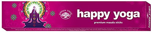 Chakra Räucherstäbchen Green Tree Incense Happy Yoga 15gr.