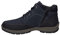 Josef Seibel Herren Schnürstiefel Lenny 52,Weite K (Extra weit),Wechselfußbett,wasserdicht,Winterschuhe,Blau (Ocean-Kombi),43 EU