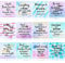 Weewooday 12 Pcs Inspirational Christian Magnets with Bible Verses Refrigerator Motivational Christian Magnets Locker Religious Faithful for Fridge Class Scripture Quotes Gifts Office Decor