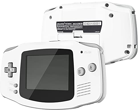 eXtremeRate IPS Ready Upgrade Full Shell & Button für Gameboy Advance Console, DIY-Ersatz Hülle Case&Tool für GBA IPS/Standard-LCD[Konsole&IPS-Screen Nicht enthalten]-Schneeweiß
