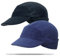TrailHeads Mütze Damen – Fleece Cap Damen Pferdeschwanz – Wintermütze Damen - Trailblazer Reflektierende Sport Winter Mütze mit Loch für Zopf Damen - Schwarz und Indigo 2er-Pack