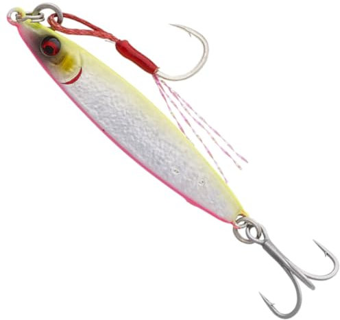 Savage Gear Mikro-Jig zum Meeresangeln 4,5cm 15g Flatline TG, Farbe:UV Pink Glow