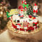 Suloli 9PCS Christmas Cake Toppers - Traditional Xmas Cake Decorations
