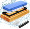 Knife Sharpening Stone Kit - 1000/6000 Grit Japanese Whetstone Sharpener Set with Non-Slip Rubber Base Angle Guide Flattening Stone for Kitchen Knives Chisel Axe Scissors