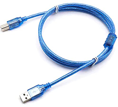 naughtystarts Cable USB de sincronización de datos para placa Arduino UNO R3 ATMEGA328P MEGA2560 de aproximadamente 1,5 m de largo
