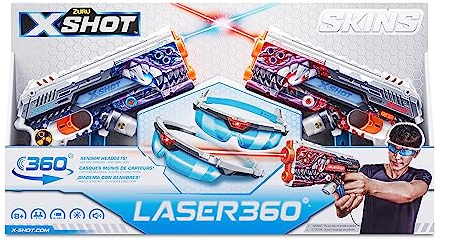 Pistole 2 XSHOT Skins Laser 360