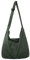X SIM FITNESSX Unisex Cord Tasche Umhängetasche Schultertasche groß Damen Shopper Tasche Fashion Stofftasche für Alltag/Büro/Schule/Reisen (Grün)