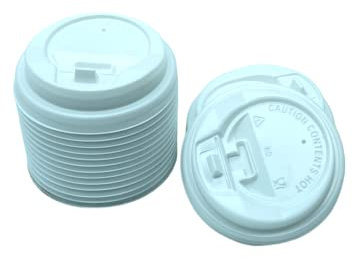 CLEARFEE Premium Einweg Kaffeebecher Pappbecher Einwegbecher 200ml 0,2l 8oz, Coffee Kaffee to go Deckel (1000 Deckel)