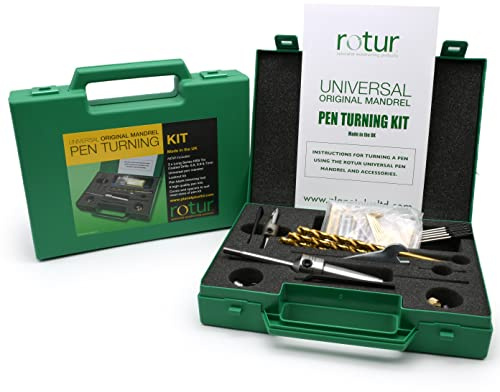 Rotur Original Pen Turning Kit in Case 1MT