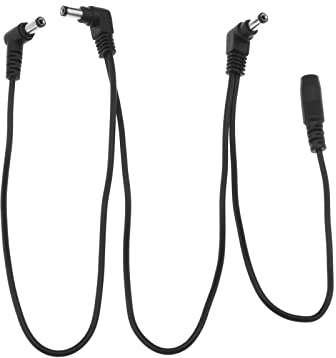 YINETTECH 1- Bis 3-Wege-Daisy-Chain-Kabel DC 9V Daisy-Chain-Stromkabel 1- Bis 3-Wege-Gitarreneffektpedal-Stromversorgungskabel Gitarrenzubehör 88cm