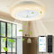 SWANEW 80W Ventilador de Techo Con Luz, LED Regulable Ventilador de luz Verano y Modo de Invierno, con Mando a Distancia y APP, 6 Velocidades 3 Colores Regulable Ventilador de Techo LED Moderno