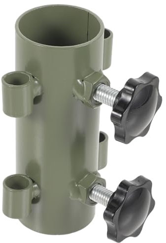 Mobestech Support De Poteau De Tente Fixation Robuste Pour Auvent Accessoire De Camping Et Randonnée Pour Tentes Et Stores Extérieurs