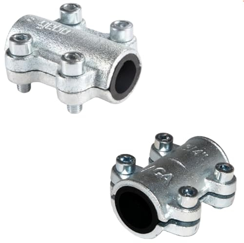 PAG Turbo GmbH® - Temperguss Reparaturschelle Dichtschelle GEBO/AGAFLEX - 3/8 bis 2 (1)