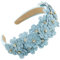scicent Stirnband Damen Glänzend Kristall Haarreifen Barock Strass Haarreif Mode Rutschfeste Haarband Modische Haarschmuck für Frauen Mädchen Braut Haarreifen für Hochzeit - 25905