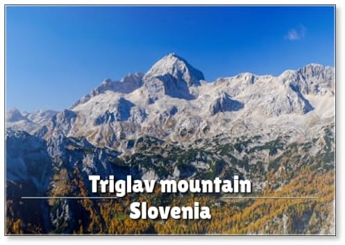 Kühlschrankmagnet Triglav Berg in Slowenien aus Mali Draski Vrh