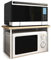 luckxuan Standregal Küchenregal Ofen-Mikrowellen-Ofenregal, Lagerregal, Küchenarbeitsplatte, Schreibtisch, Schrank, geschichtetes Lagerregal, nagelfreie Trennwand Regal Lagerregal/Regalböden(32.5cm)