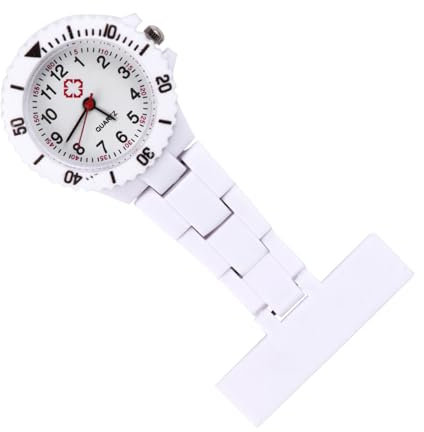 SOIMISS Women's Nurse Fob Watch Digital Nurse Pocket Watch for Students Fashion Chain