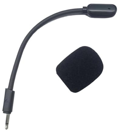 Microphone de rechange pour 100 casques avec suppression du bruit amovible 2,5 mm