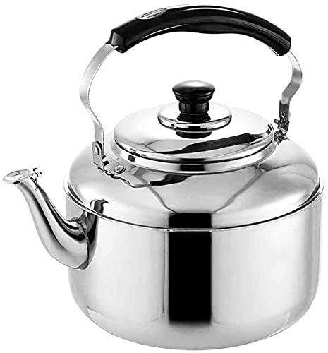 MYVVKIA Whistling Teapot Stainless Steel Whistling Stovetop Tea Kettles for Heat Coffee Milk Tea Kettle Boiling Water