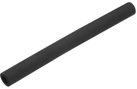 QUARKZMAN 1 x 300mm Rohrisolierung Schaumstoff, Durchmesser 16mm Isolierstärke 10mm Heizungsrohr Verkleidung für Fitnessgeräte, Rohre, Handhaben (Schwarz)
