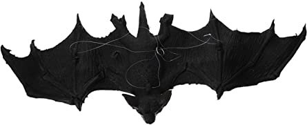 NUOBESTY Halloween Gruselige Fledermaus Wanddekoration Aus Pu Hängendes Deko-accessoire Für Partys Bars Und Schaurige Anlässe