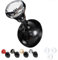 Dpptgh Universal One-Button Start Car Shift Knob, Car Push-to-Start Rocker Lever, Joystick Starter Push Start Button Cover, Engine Start Stop Levers for Auto Interior Decor Accessories(Silver)