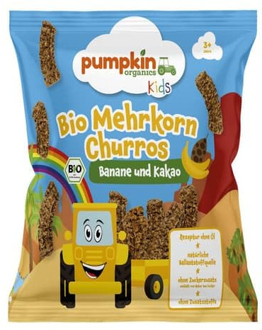 Pumpkin Organics Bio Mehrkorn Churros Banane & Kakao (0.03 kg)