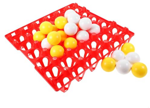 1 Satz Teiliges Kreatives Tischspiel für Interaktives Pingpong Gesellschaftsspiel für Familienfeiern und Partys Fördert Kreativität und Logisches für Drinnen und Draußen