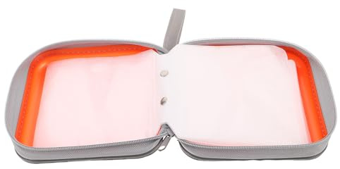 TOYZFRIENDY Estuche para CD para Coche Visera para CD Funda para DVD De Coche Organizador Portátil