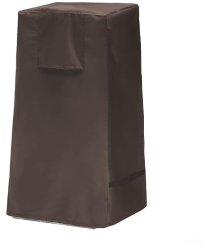 Wasserdichte Abdeckung Outdoor Garten Springbrunnen, Outdoor Wasserdicht Staubdicht Winter Kordelzug Abdeckung für Steine Wasserbrunnen (600D Beige)