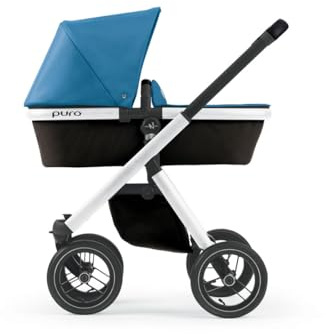 Kinderwagen Puro Urban Kombi 2in1 | Mehr Farben verfügbar Inklusive Regenschutz, Wickeltasche
