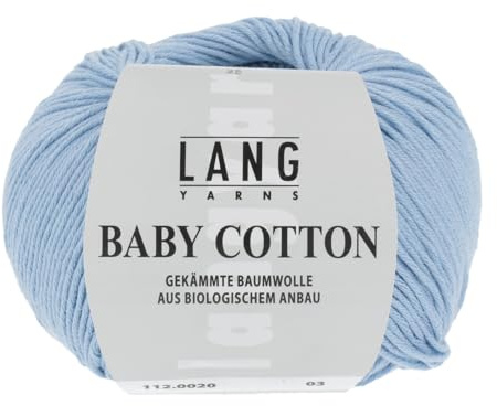 Lang Yarns Baby Cotton 0020 hellblau