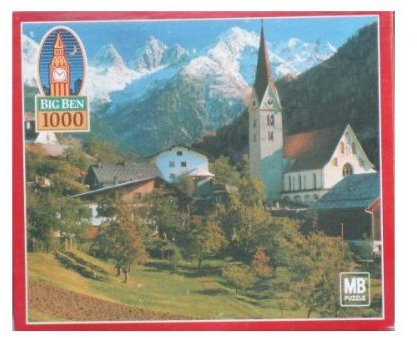 Big Ben 1000 Teile Puzzle Heiliges Kreuz Berg Südtirol Italien