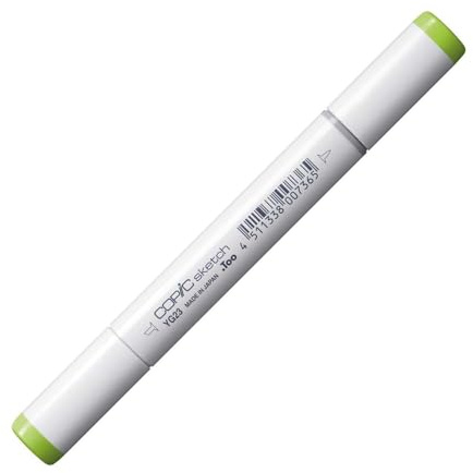 Copic Sketch Coloured Marker Pen - (YG-23) New Leaf, For Art & Crafts, Colouring, Graphics, Highlighter, Design, Anime, Professional & Beginners, Art Supplies & Colouring Books