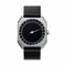 slow Jo 06 - Black Leather, Silver Case, Black Dial Analog Leder Schwarz slow Jo 06