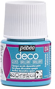 Pébéo 092014 - Pintura acrílica (45 ml), Color Turquesa