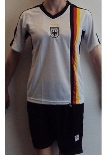 WM 2014 Deutschland Kinder Trikot MIT Hose GR 146/152