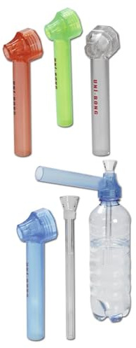 SF Uni Bong Maker Rouge - Construisez votre Bong à partir d'une Bouteille - Kit Festival par smokerSFinest