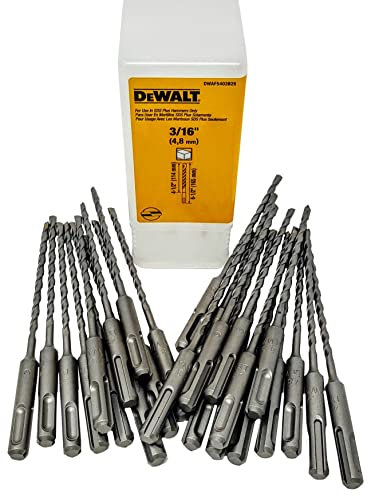 (25-pack) Dewalt DWAF5403B25 DWAF5403 3/16 x 6-1/2 SDS Rotary Hammer Bits